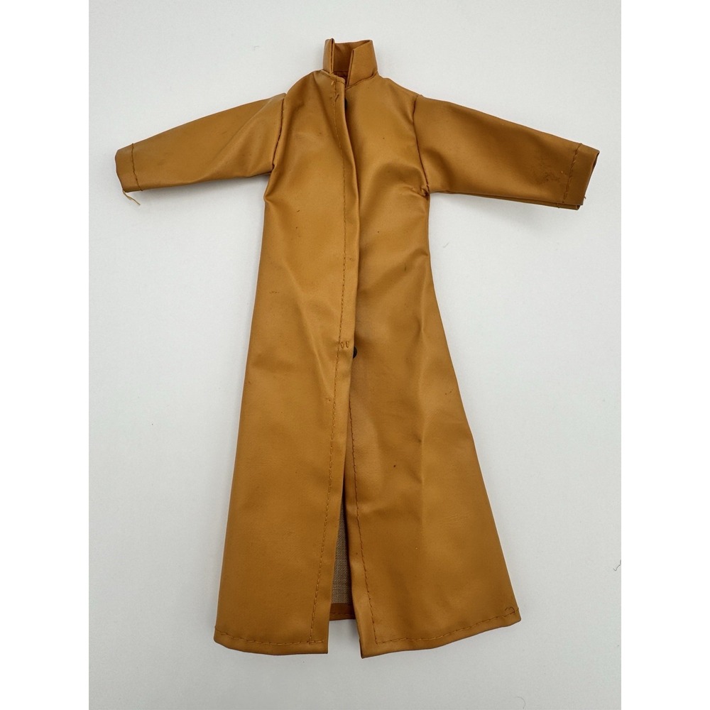 Barbie Mod Shillman RARE Tan Trench Coat Tagged Hong Kong‎